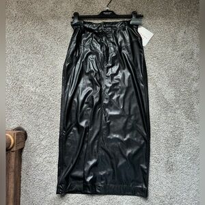 NWT Isabel Marant Etoile Faux Leather Skirt size 38/4 US